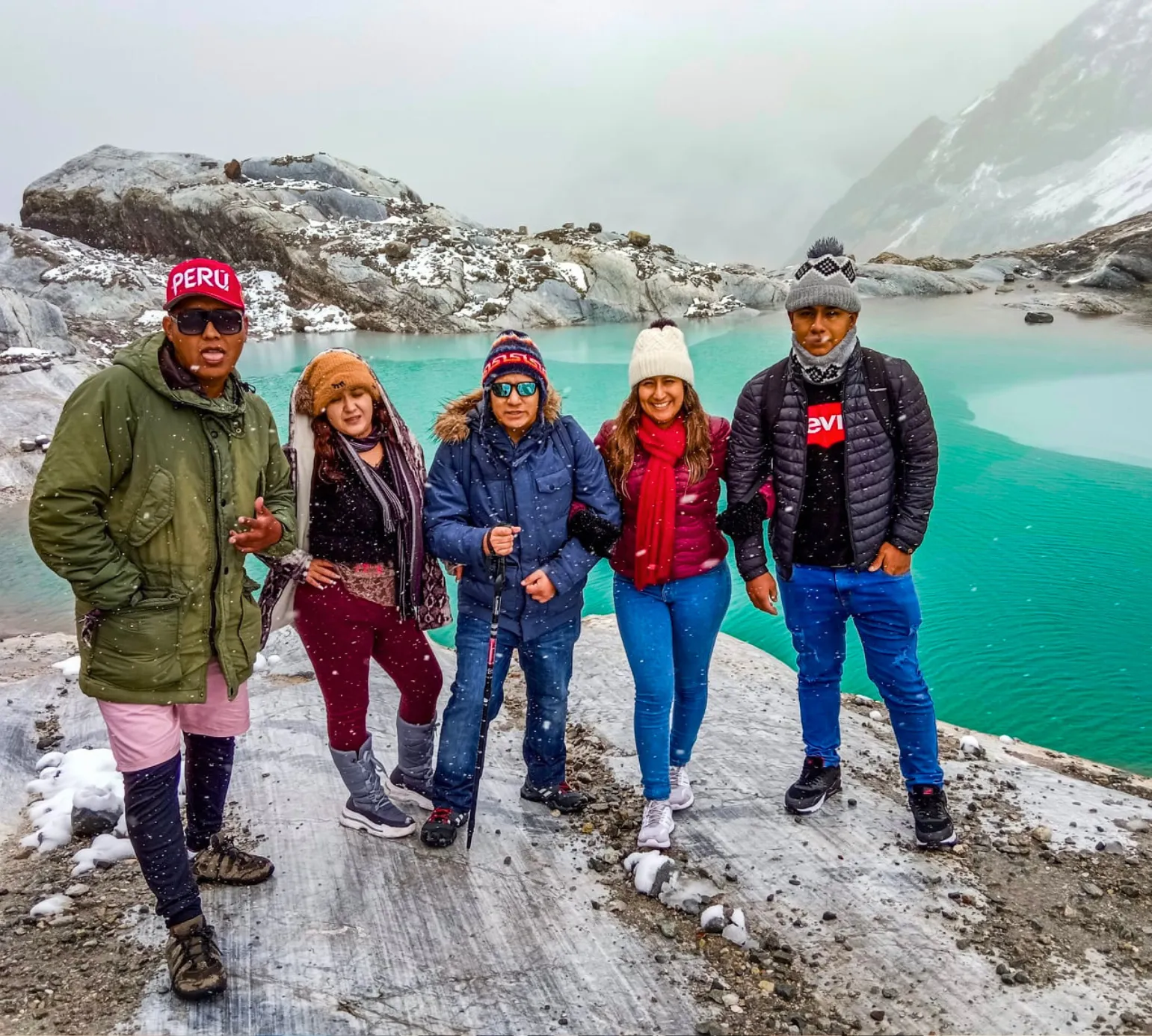 Nevado Raura, Nevado Jimena...