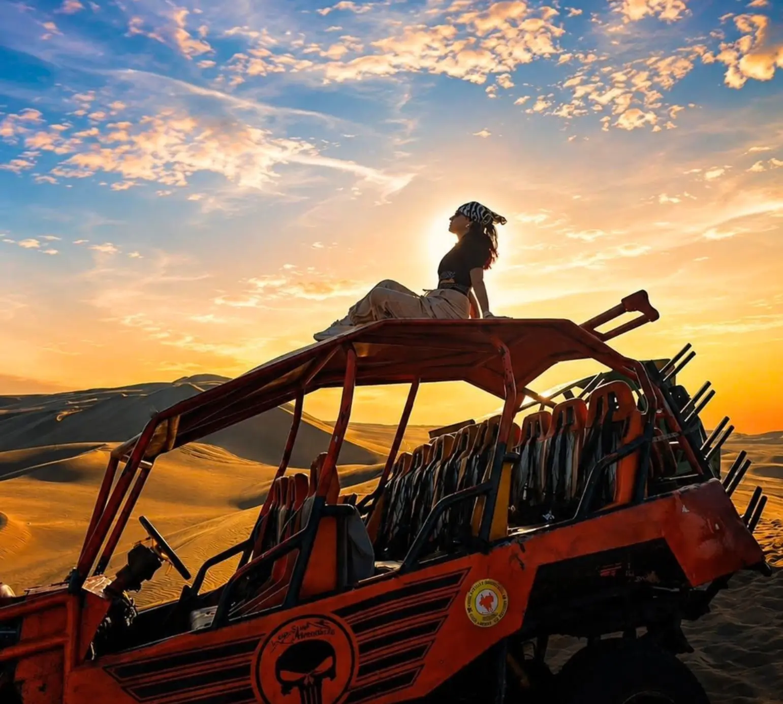 Full day Paracas Huacachina desde Lima Atardecer