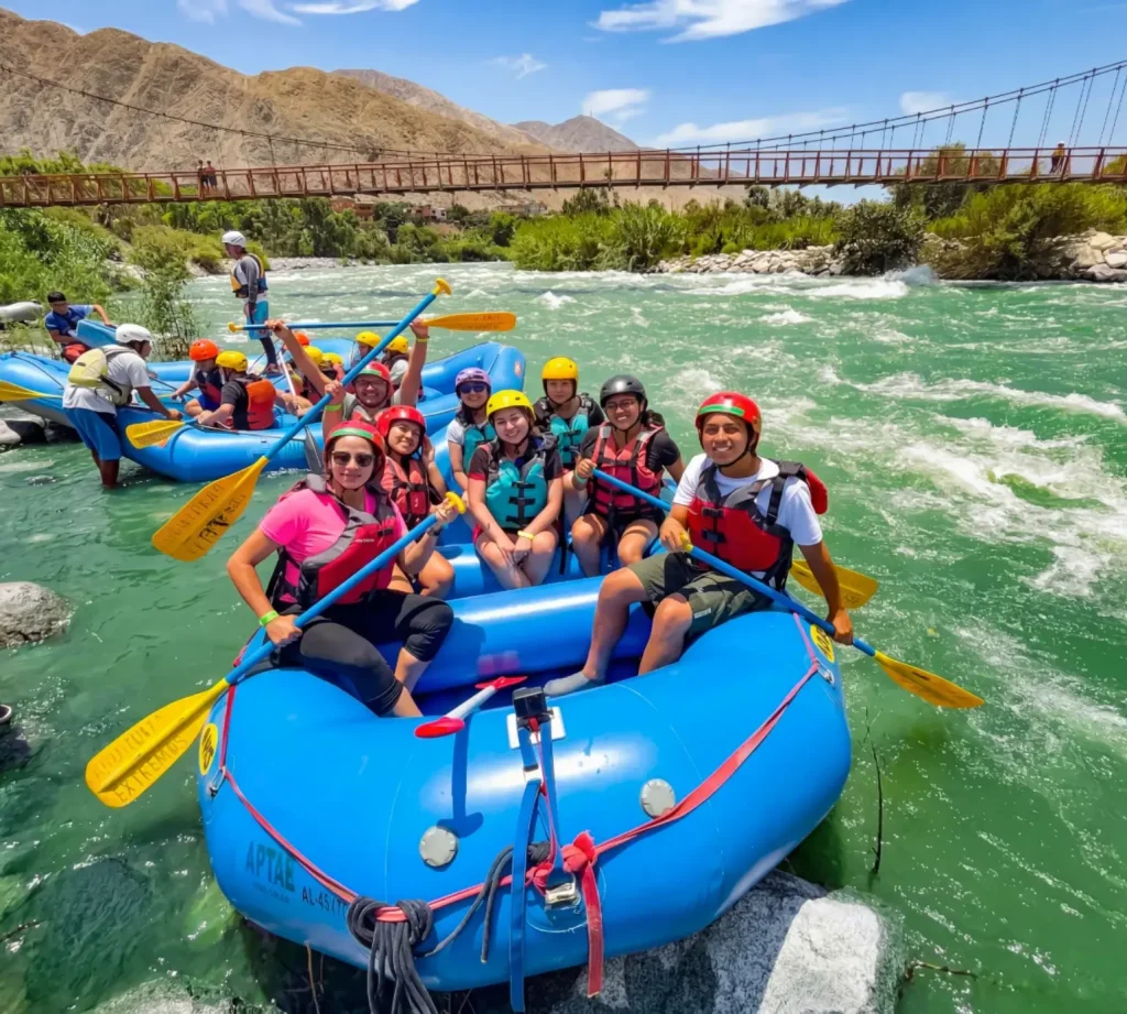 Canotaje, Canopy, cuatrimoto, Lunahuana full day desde Lima